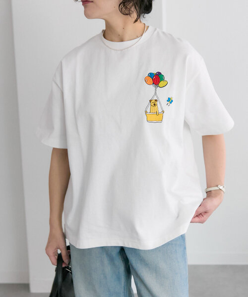 ear PAPILLONNER tシャツ KEN NAKAYAMAコラボTシャツ レディース