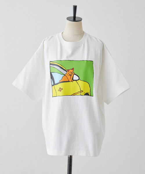 tシャツ KEN NAKAYAMAコラボTシャツ レディース ear PAPILLONNER tシャツ KEN NAKAYAMAコラボTシャツ レディース