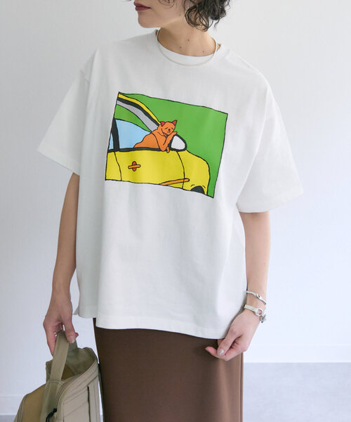 ear PAPILLONNER tシャツ KEN NAKAYAMAコラボTシャツ レディース