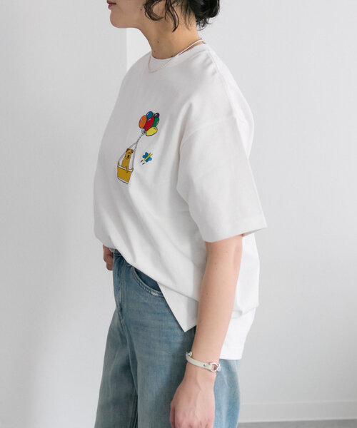 可愛い！ear PAPILLONNER 完売フリル Tシャツ 黒 美品 ear PAPILLONNER｜イア パピヨネのTシャツ/カットソー通販
