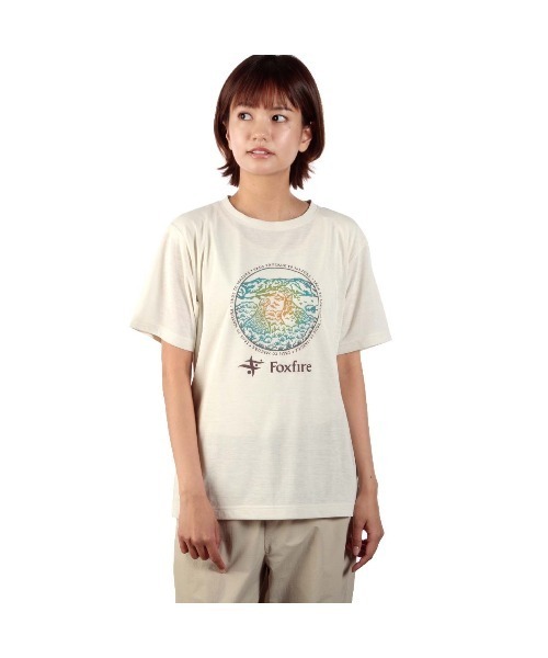 Foxfire tシャツ CシールドライチョウT S／S レディース