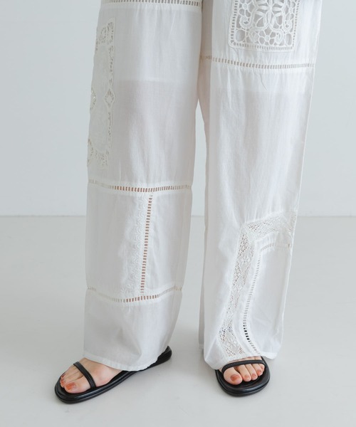 URBAN RESEARCH（アーバンリサーチ） ワイドパンツ パンツ パッチ