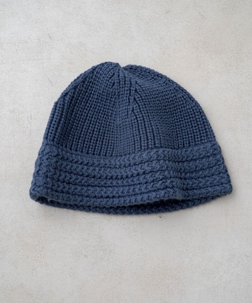 WHIMSIC（ウィムジック） ニットキャップ FREE ネイビー レディース