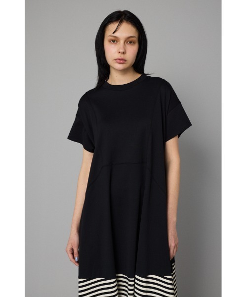 HeRIN.CYE ワンピース Border hem one piece ボーダーヘムワンピース