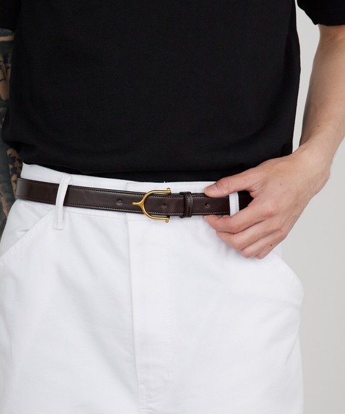 tory leather 1SPUR buckle belt 30サイズ Tory Leather 1