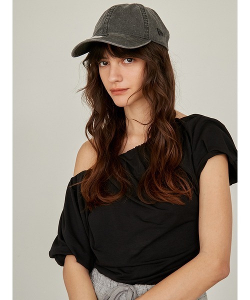 tシャツ ワンショルギャザーTシャツ レディース styling/ tシャツ ワンショルダーギャザートップス レディース