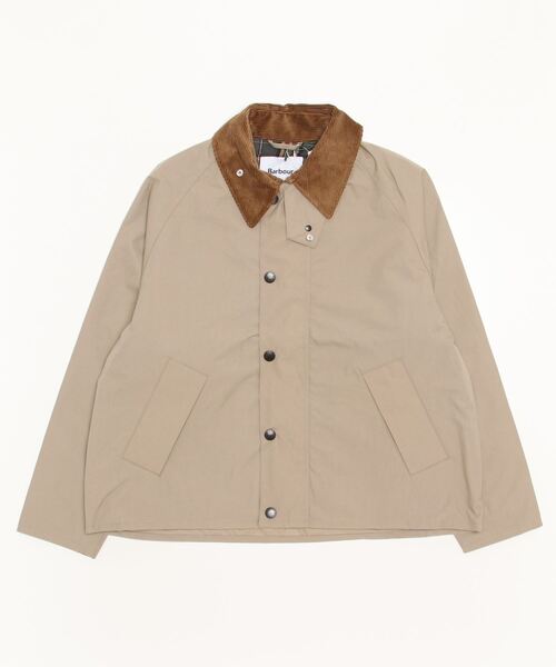 Barbour ベージュジャケット 38サイズ Barbour ベージュ ナイロンジャケット 38サイズ ノンワックス