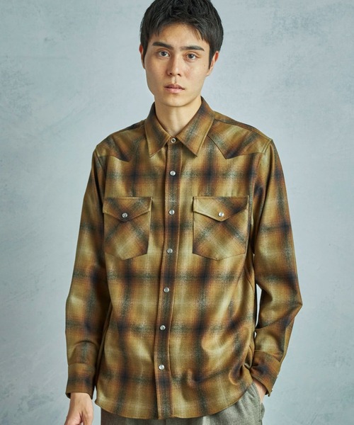 MEN'S BIGI（メンズビギ） シャツ 「PENDLETON/ペンドルトン」別注