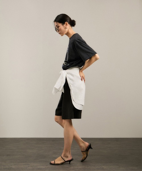 SALON adam et rope' tシャツ Over the Border グラフィック