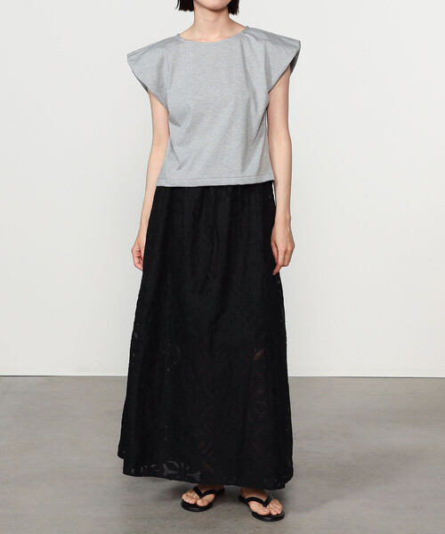 tシャツ HAVERSACK | フレンチパフスリーブカットソー WOMEN レディース HAVERSACK tシャツ | フレンチパフスリーブカットソー WOMEN