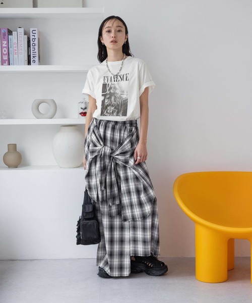 JEANASIS tシャツ 「選べる着丈」90sグラフィックヴィンテージ