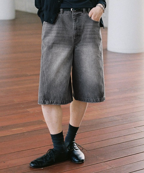 パンツ WYM DOUBLE KNEE CURVED SEEM BAGGY DENIM DOUBLE KNEE CURVED SEEM BAGGY DENIM（デニムパンツ）｜WYM