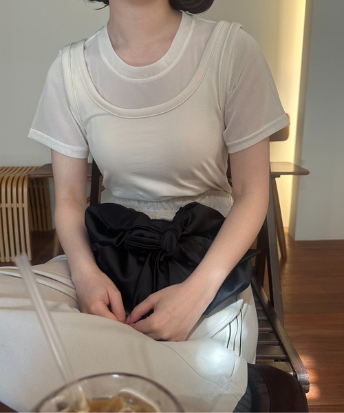 lawgy tシャツ tank set sheer t / タンクセットシアーt