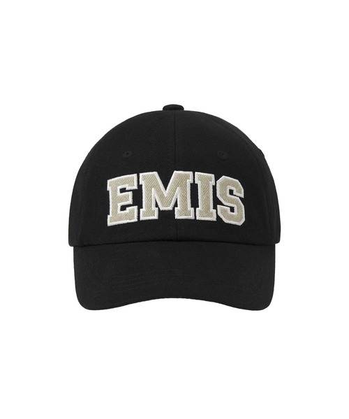 emis キャップ 帽子 TWILL CAPITAL LOGO BALL CAP レディース