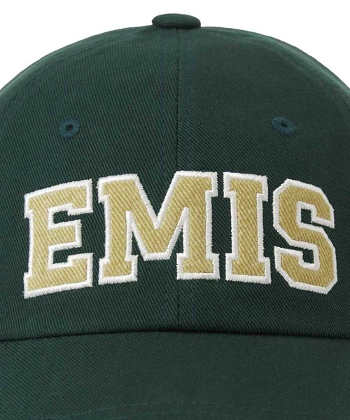 emis キャップ 帽子 TWILL CAPITAL LOGO BALL CAP レディース