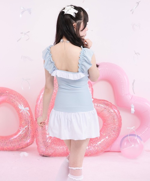 【DearMyLove】サイドレースアップリボン水着 Lサイズ 新品未使用 楽天市場】サイドレースアップリボン水着 : 夢展望 YUMETENBO
