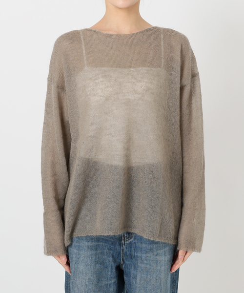 Spick＆Span ニット セーター 「追加」ルーズモヘヤミックス