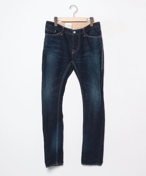 mina perhonen ミナペルホネン ユーズド加工デニムパンツ 38 mina perhonen 「mina perhonen」 加工デニムパンツ 38 ブルー
