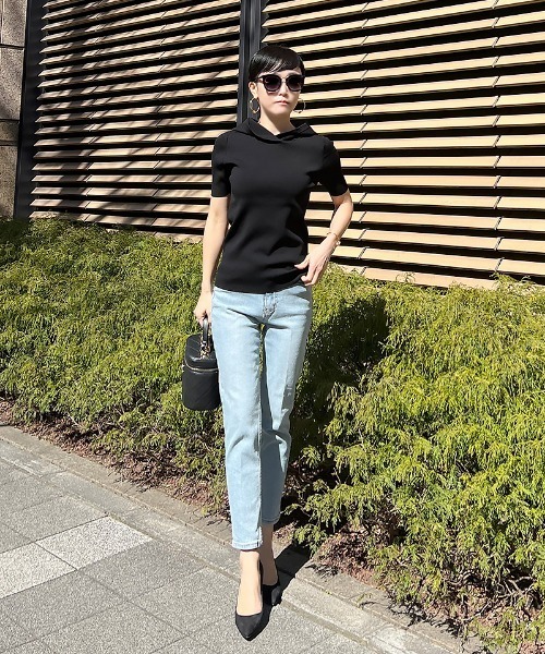 JENNE」 半袖カットソー MEDIUM ブラック レディース : ZOZOTOWN