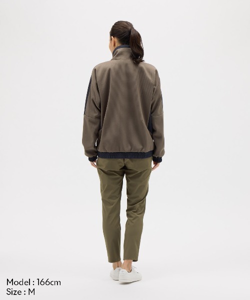 ルコック le coq sportif リバーシブルアウター レディース 秋 冬 ベージュ スポーツ フィットネス フルジップ ジャケット LT5FWB80L-BG00 le coq sportif（ルコックスポルティフ） コート アウター