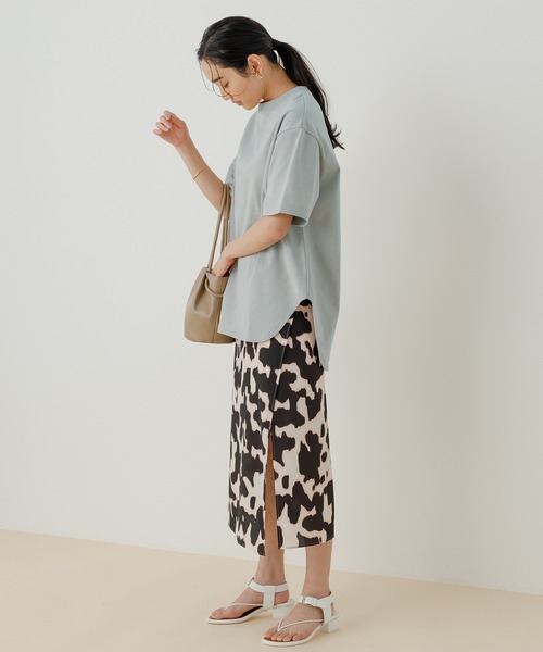 「ADAM ET ROPE'」 半袖Tシャツ 38 クリーム レディース