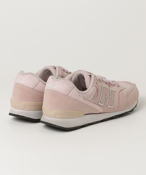 「New Balance」 ローカットスニーカー 24.5cm ピンク レディース