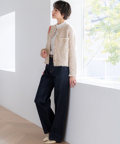 23区（ニジュウサンク） ジャケット ノーカラージャケット 「見上愛