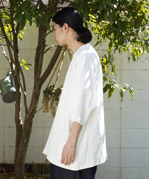 「Air Tokyo」 半袖Tシャツ LARGE オフホワイト メンズ