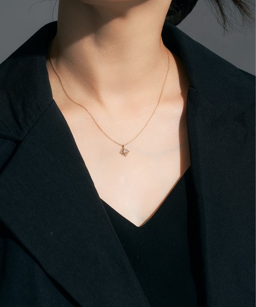 Jewel closet by L&Co. ネックレス K10 ダイヤモンド ネックレス