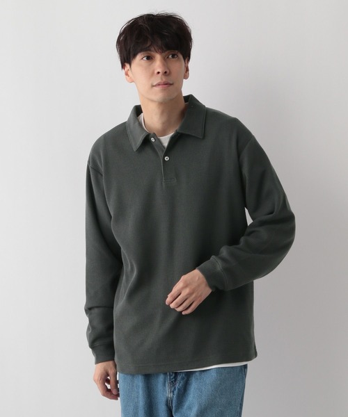 FOUND GOOD（ファウンドグッド） ポロシャツ ニットライクポロシャツ