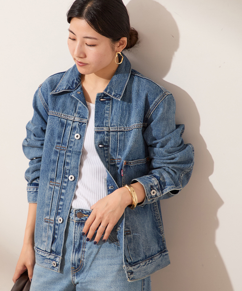 LEVI’S MADE & CRAFTED 日本製デニムジャケット サイズ1 Amazon.co.jp: [リーバイス] CLOTHING (LVC) ヴィンテージ