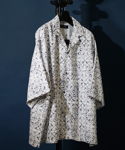 「unrelaxing」 半袖シャツ FREE ホワイト系その他6 メンズ_画像3