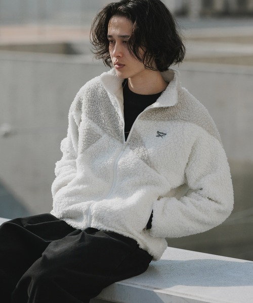 Reebok（リーボック） ブルゾン アウター CLASSIC VECTOR BOA JACKET