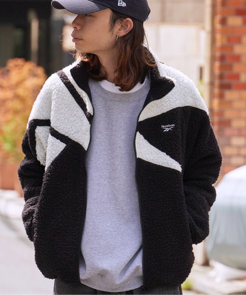 Reebok（リーボック） ブルゾン アウター CLASSIC VECTOR BOA JACKET