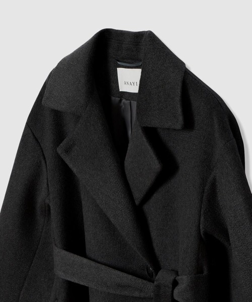 ANAYI（アナイ） トレンチコート コート カシミヤステンカラーコート