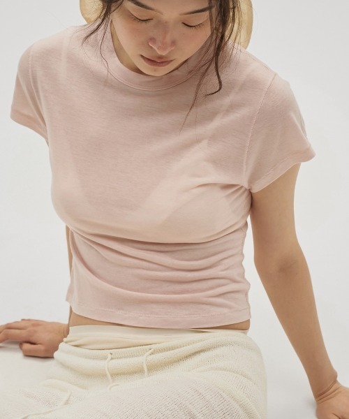 tシャツ Compact Smooth T-shirts レディースの画像