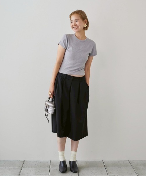 tシャツ Compact Smooth T-shirts レディースの画像