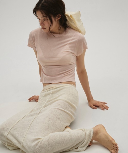 tシャツ Compact Smooth T-shirts レディースの画像