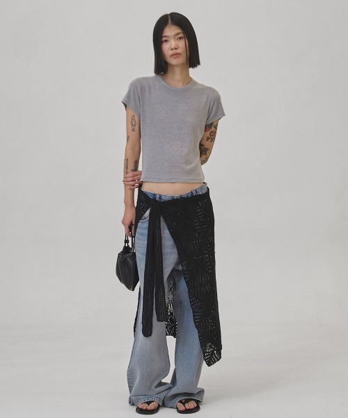 tシャツ Compact Smooth T-shirts レディースの画像