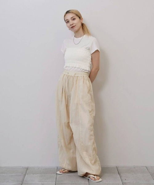 tシャツ Compact Smooth T-shirts レディースの画像