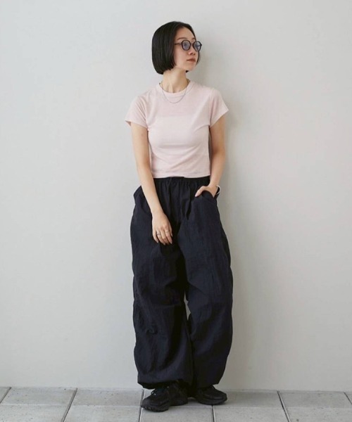 tシャツ Compact Smooth T-shirts レディースの画像
