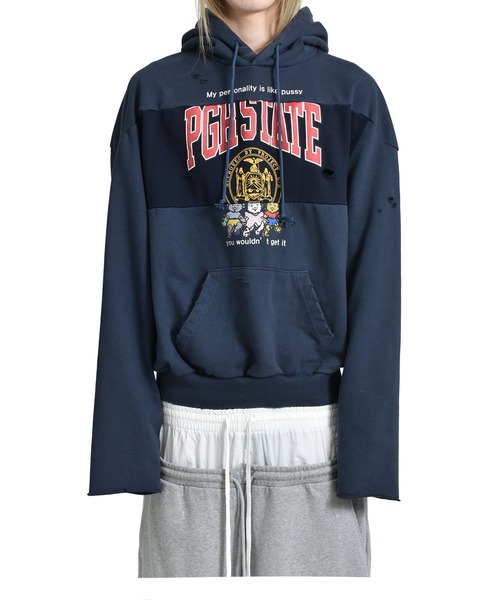 PROJECT GR パーカー REWORKED SPORT HOODIE メンズ レディース