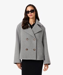 LACOSTE（ラコステ） ピーコート pコート ショート丈 オーバーサイズ