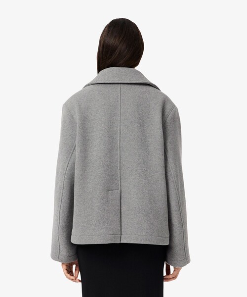 LACOSTE（ラコステ） ピーコート pコート ショート丈 オーバーサイズ