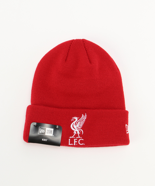 LFC刺繍 ニューエラ リバプール ニットキャップ 国内未発売 Liverpool FC / リバプール FC】NEW ERA CORE CUFF BEANIE LIVPOL JP
