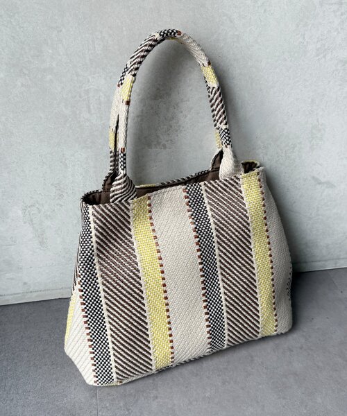 「Chez toi」 トートバッグ FREE ブラウン レディース_画像8