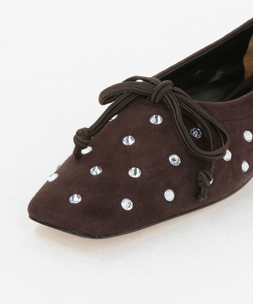 最終価格☆美品☆【別注】＜PIPPICHIC＞STN SQU バレエシューズ Pippichic（ピッピシック）の「【別注】＜PIPPICHIC＞STN SQU バレエ