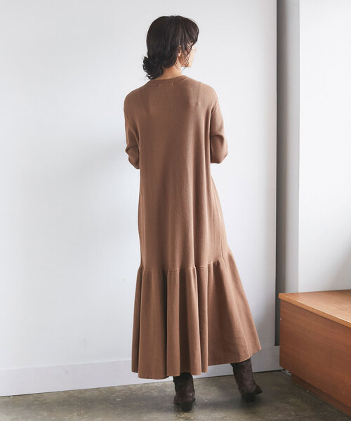 GALLARDAGALANTE（ガリャルダガランテ） 長袖ワンピース FREE グレー