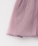ベビー服 ロンパース お花チュールドッキングO...の詳細画像4