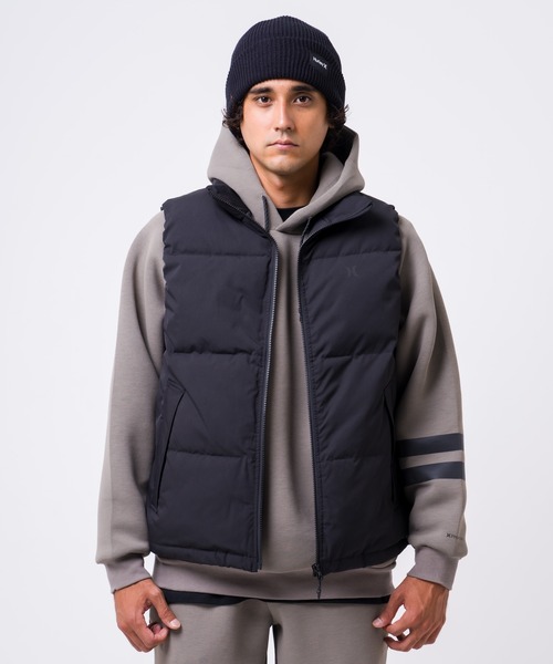 Hurley PHANTOM PUFFER VEST XL 黒 Hurley（ハーレー） ベスト ジレ 「Hurley:ハーレー」ファントム全天候